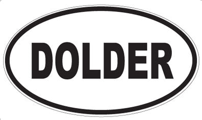 DOLDER - Oval Magnet
