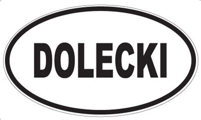 DOLECKI - Oval Magnet
