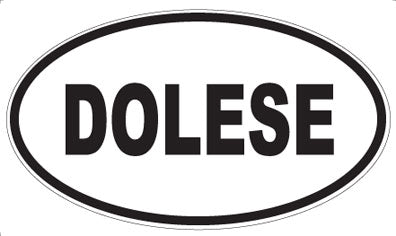 DOLESE - Oval Magnet