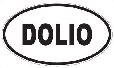 DOLIO - Oval Sticker