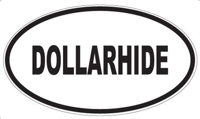 DOLLARHIDE - Oval Sticker