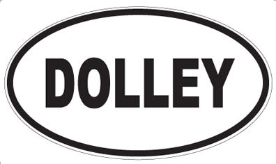 DOLLEY - Oval Sticker