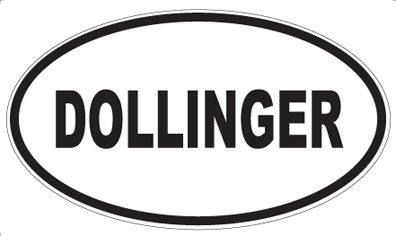DOLLINGER - Oval Magnet