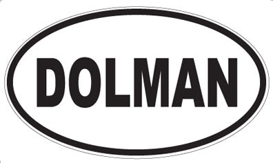 DOLMAN - Oval Magnet