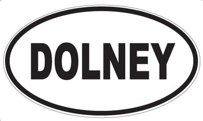 DOLNEY - Oval Magnet