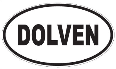 DOLVEN - Oval Magnet