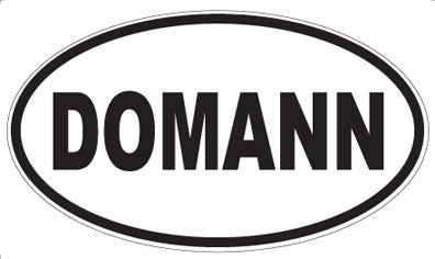 DOMANN - Oval Magnet
