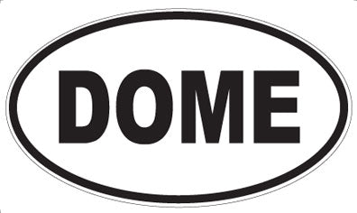 DOME - Oval Magnet