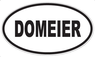 DOMEIER - Oval Magnet