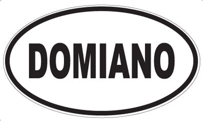 DOMIANO - Oval Magnet