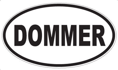 DOMMER - Oval Magnet