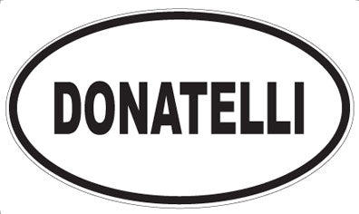 DONATELLI - Oval Magnet