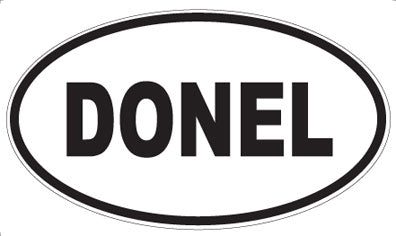 DONEL - Oval Magnet