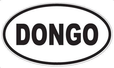 DONGO - Oval Magnet
