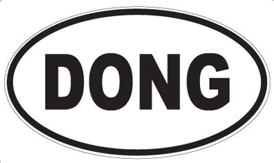 DONG - Oval Magnet