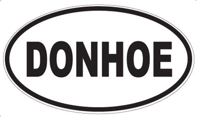 DONHOE - Oval Magnet