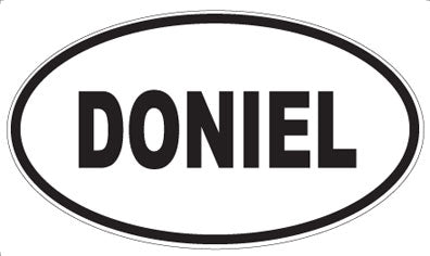 DONIEL - Oval Magnet