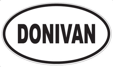DONIVAN - Oval Magnet