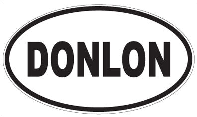 DONLON - Oval Magnet