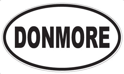 DONMORE - Oval Magnet