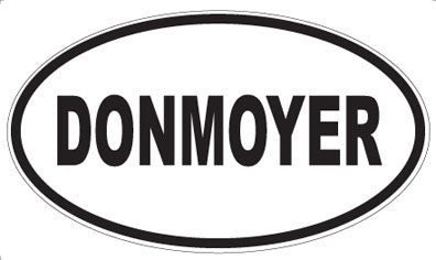 DONMOYER - Oval Magnet