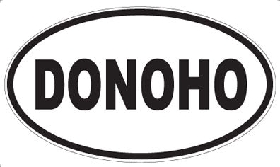 DONOHO - Oval Magnet