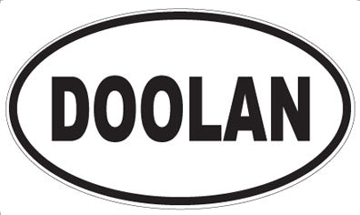 DOOLAN - Oval Magnet
