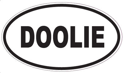 DOOLIE - Oval Sticker