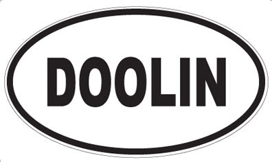 DOOLIN - Oval Magnet