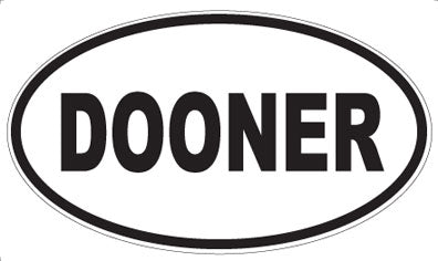 DOONER - Oval Magnet