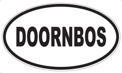 DOORNBOS - Oval Magnet