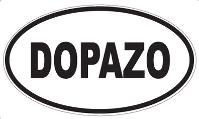 DOPAZO - Oval Magnet