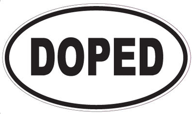 DOPED - Oval Magnet