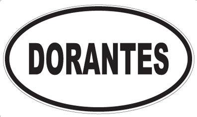 DORANTES - Oval Magnet