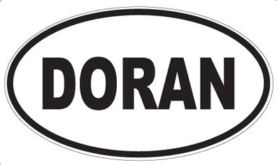 DORAN - Oval Magnet