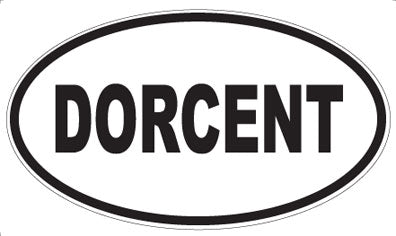DORCENT - Oval Magnet