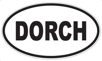 DORCH - Oval Magnet