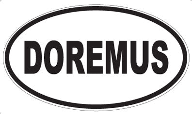DOREMUS - Oval Sticker