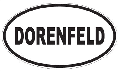 DORENFELD - Oval Magnet