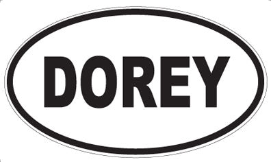 DOREY - Oval Magnet