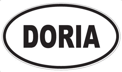 DORIA - Oval Magnet