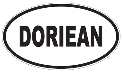 DORIEAN - Oval Magnet