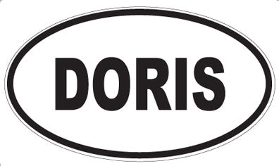 DORIS - Oval Magnet