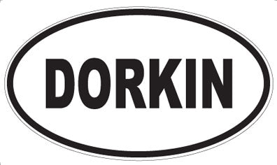 DORKIN - Oval Magnet