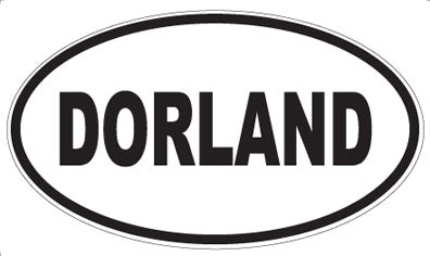 DORLAND - Oval Magnet