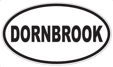 DORNBROOK - Oval Magnet