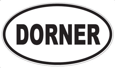 DORNER - Oval Magnet
