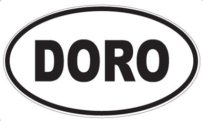 DORO - Oval Sticker