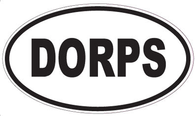 DORPS - Oval Magnet