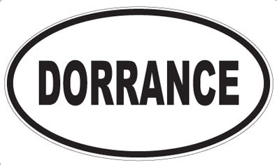 DORRANCE - Oval Magnet